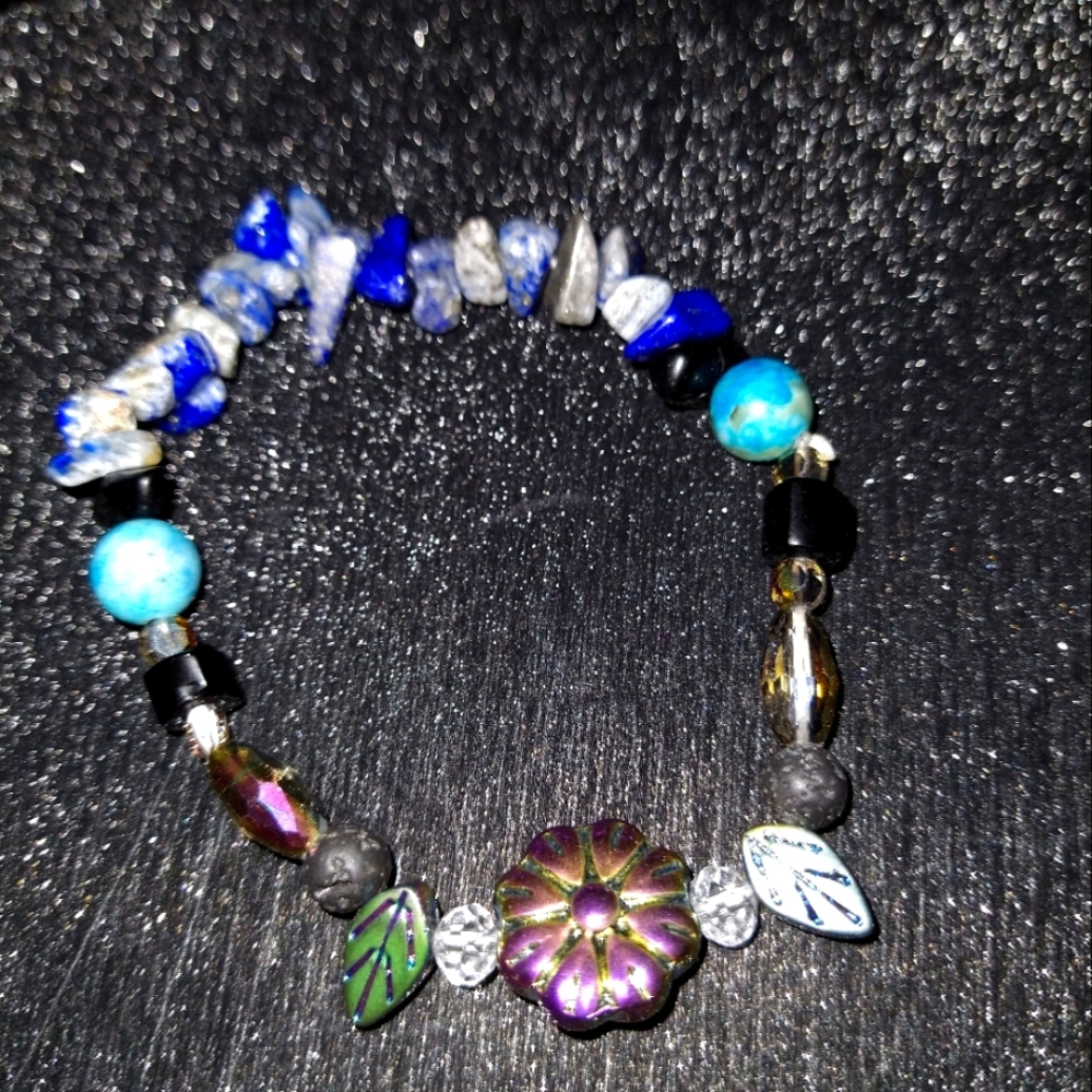 Handmade Lapis Lazuli Bracelet